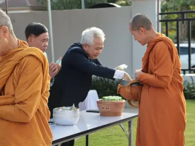 พิธีสมโภชรูปหล่อหลวงปู่ขาว อนาลโย 14 ส.ค.69