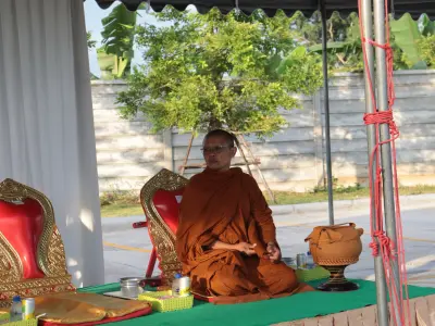 พิธีสมโภชรูปหล่อหลวงปู่ขาว อนาลโย 14 ส.ค.69