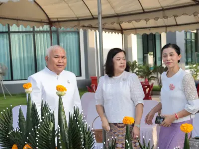 พิธีสมโภชรูปหล่อหลวงปู่ขาว อนาลโย 14 ส.ค.69