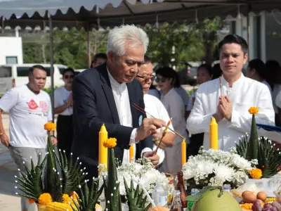 พิธีสมโภชรูปหล่อหลวงปู่ขาว อนาลโย 14 ส.ค.69