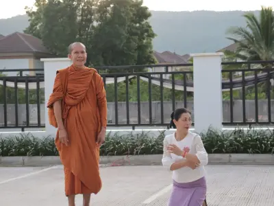 พิธีสมโภชรูปหล่อหลวงปู่ขาว อนาลโย 14 ส.ค.69