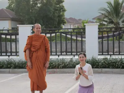 พิธีสมโภชรูปหล่อหลวงปู่ขาว อนาลโย 14 ส.ค.69
