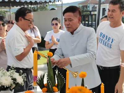 พิธีสมโภชรูปหล่อหลวงปู่ขาว อนาลโย 14 ส.ค.69