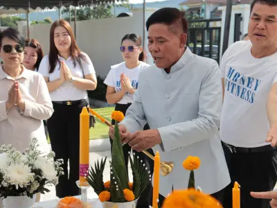 พิธีสมโภชรูปหล่อหลวงปู่ขาว อนาลโย 14 ส.ค.69