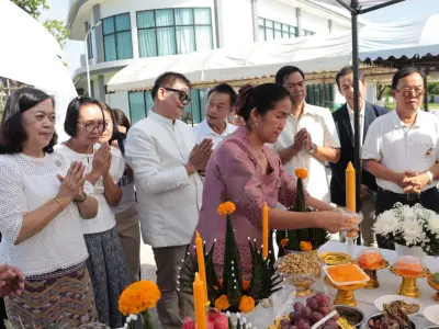 พิธีสมโภชรูปหล่อหลวงปู่ขาว อนาลโย 14 ส.ค.69