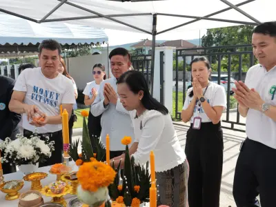 พิธีสมโภชรูปหล่อหลวงปู่ขาว อนาลโย 14 ส.ค.69
