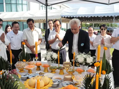 พิธีสมโภชรูปหล่อหลวงปู่ขาว อนาลโย 14 ส.ค.69