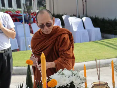 พิธีสมโภชรูปหล่อหลวงปู่ขาว อนาลโย 14 ส.ค.69